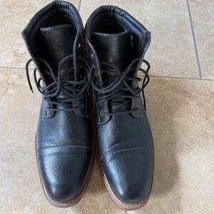 Boots Black and Brown Leather Men's Boots